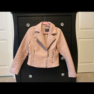 Abercrombie leather jacket